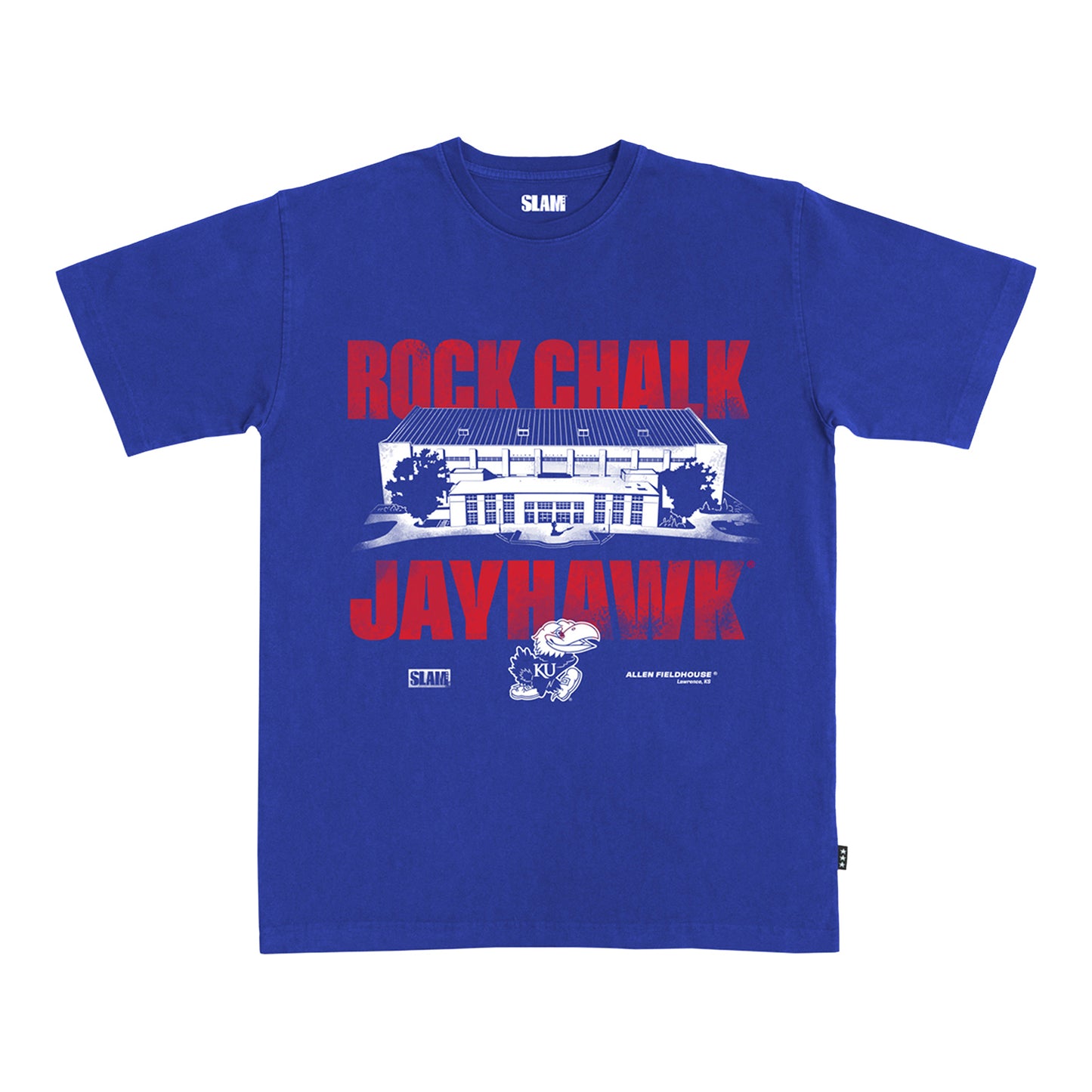 SLAM Kansas Jayhawks Allen Fieldhouse Tee