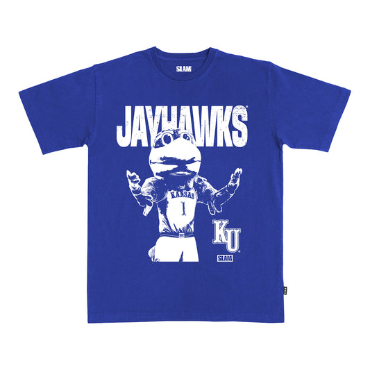 Kansas Jayhawks SLAM Mascot Mode Tee