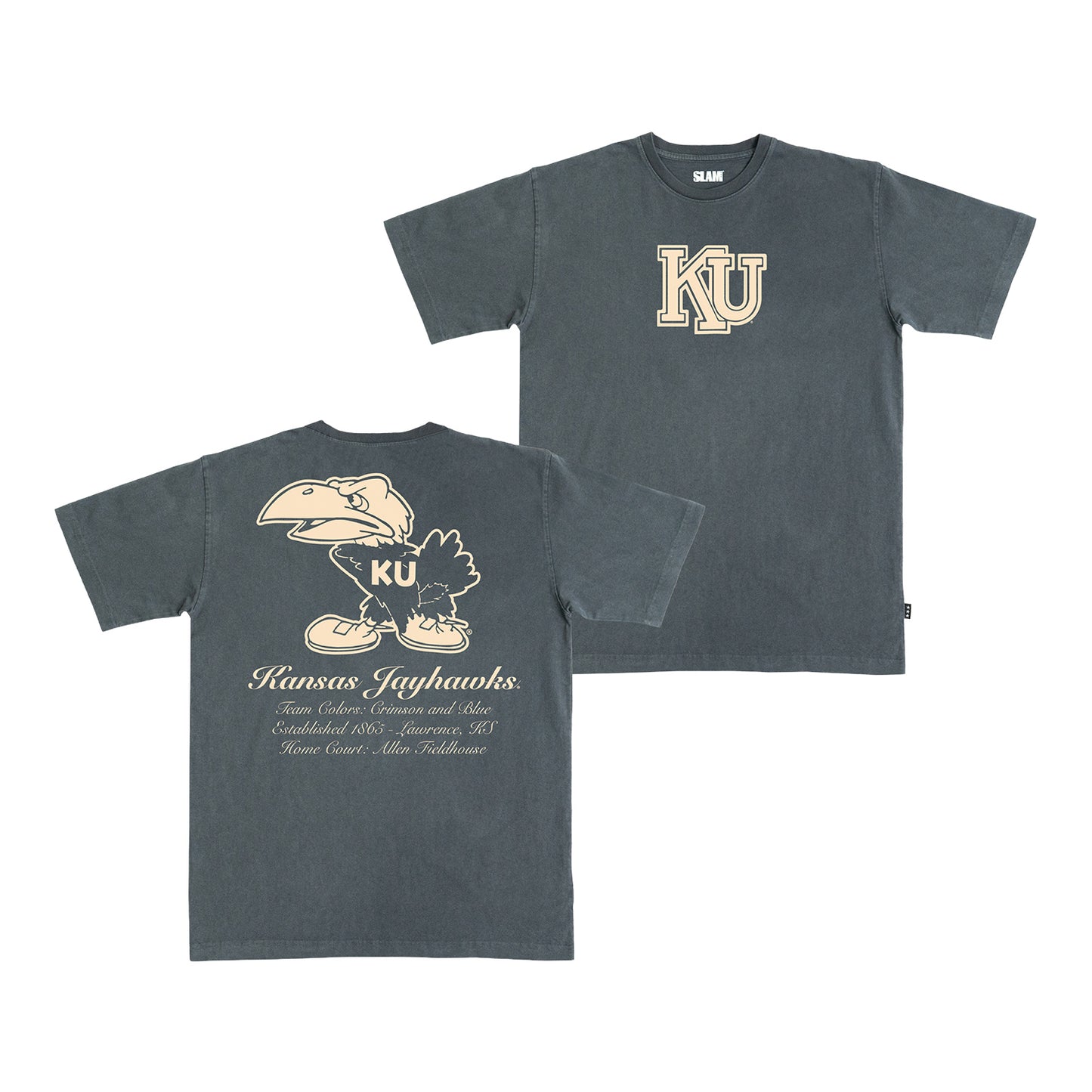 Kansas KU Monochromatic SLAM Tee