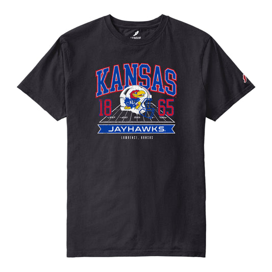 Kansas Jayhawks Football Helmet T-shirt