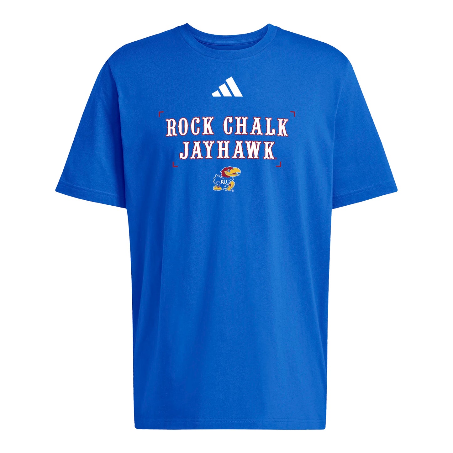 Adidas Kansas University Rock Chalk Tee