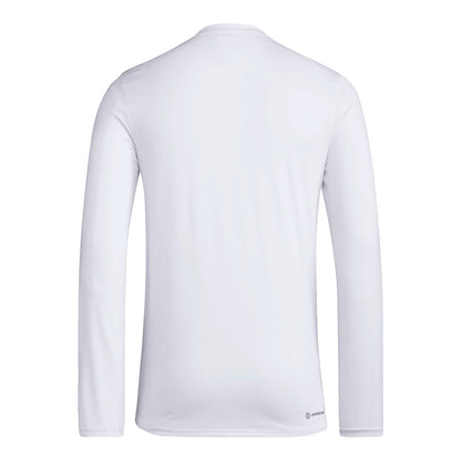 Adidas Kansas Jayhawks Wordmark Long Sleeve Tee