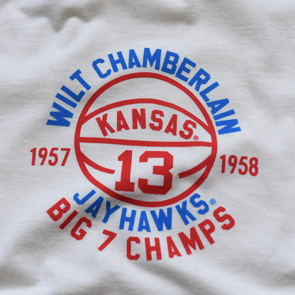 Kansas Jayhawks Wilt Chamberlain Big 7 Champs T-Shirt