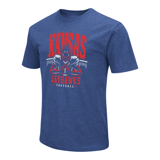 Colosseum Kansas Jayhawks Football Player T-Shirt