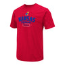 Colosseum Kansas Jayhawks Football Field T-Shirt