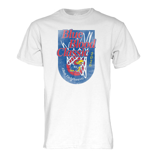 Blue 84 Kansas Jayhawks Blue Blood Classic T-Shirt