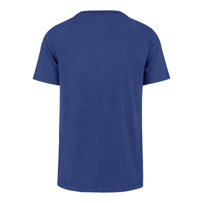 47 Brand Kansas Jayhawks Jayhawk Crest Blue Short Sleeve T-Shirt
