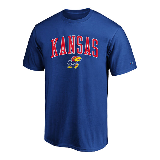 Profile Kansas Jayhawks Big & Tall Blue T-Shirt