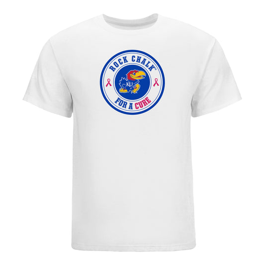Kansas Jayhawks For a Cure Tee