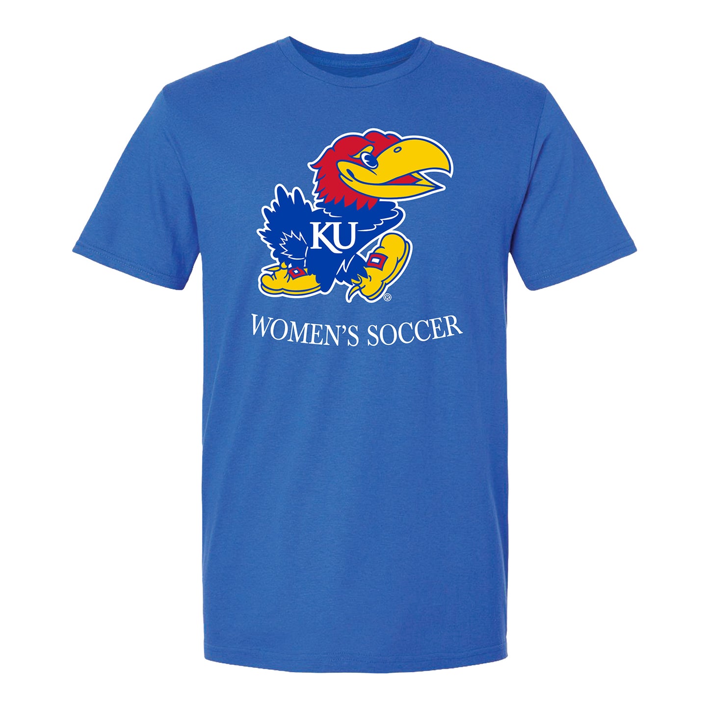 Kansas Women's Soccer Jayhawk Cotton Tee