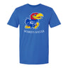 Kansas Women's Soccer Jayhawk Cotton Tee