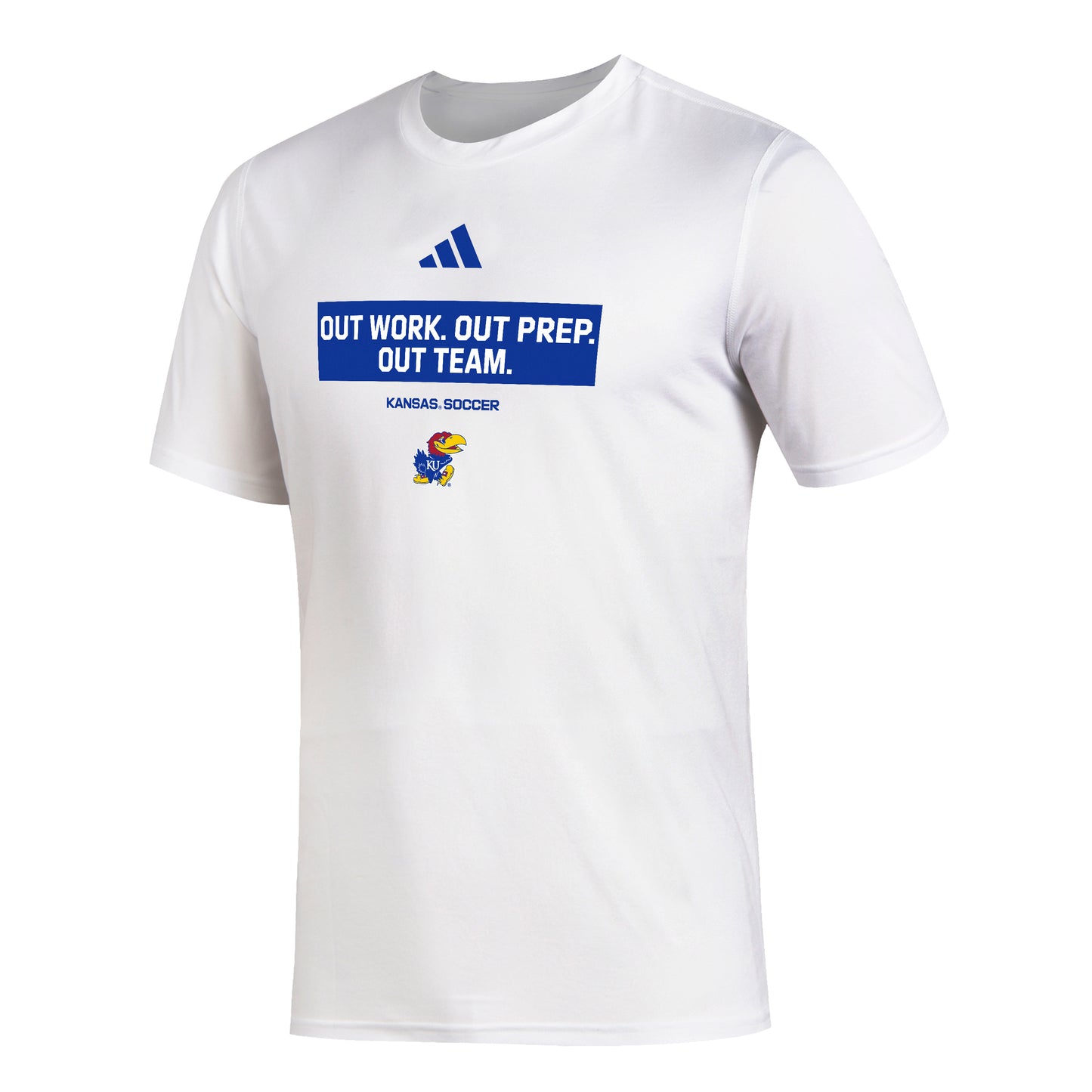Kansas Adidas Women's Soccer Tee
