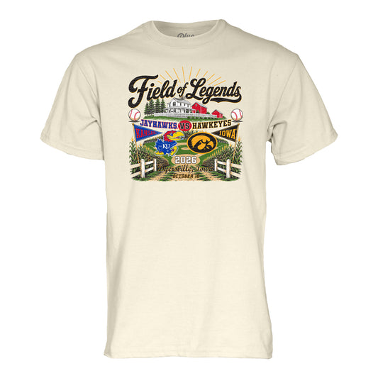 Kansas Jayhawks Baseball Field of Dreams Game Tee