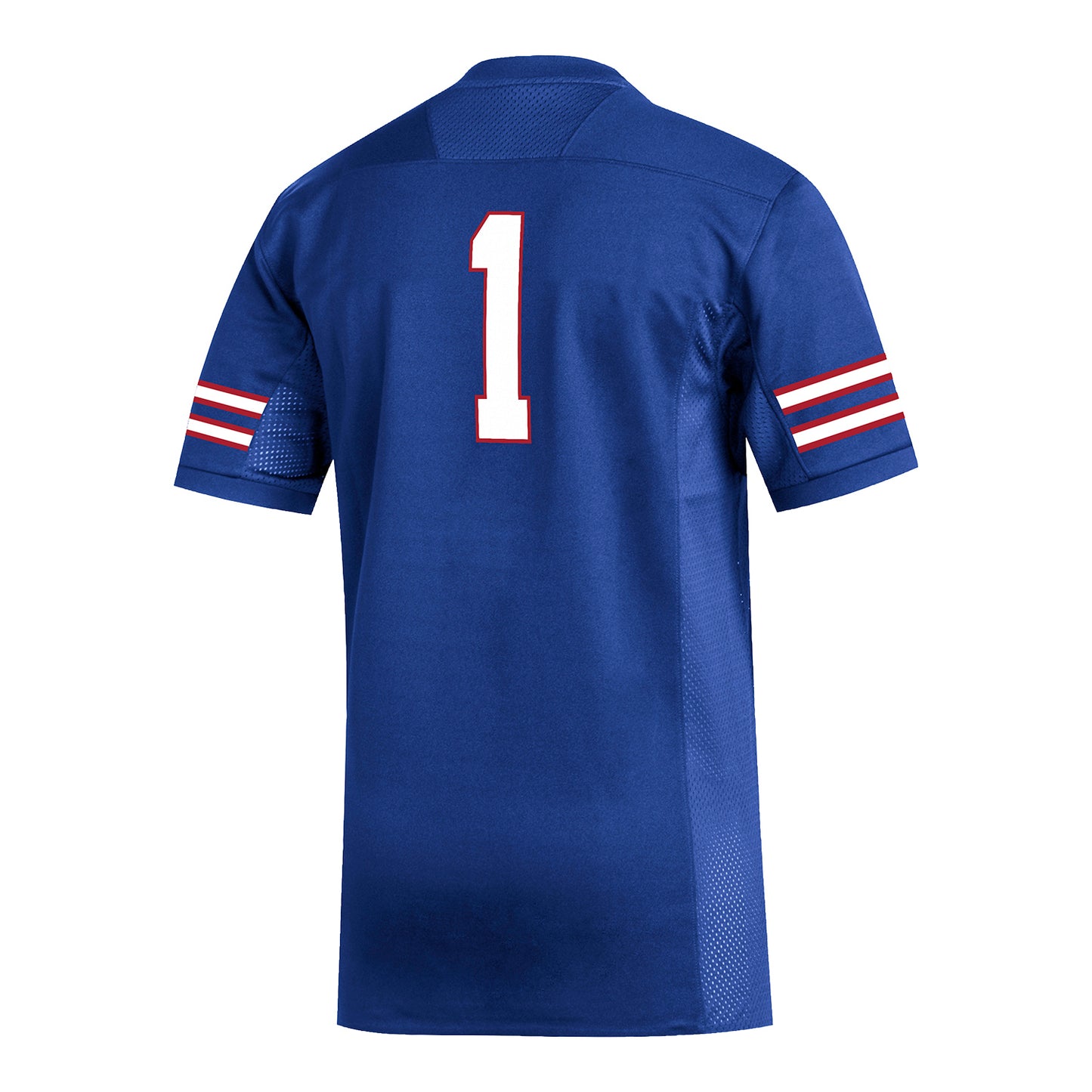 Adidas Kansas Jayhawks Replica #1 Blue Football Jersey