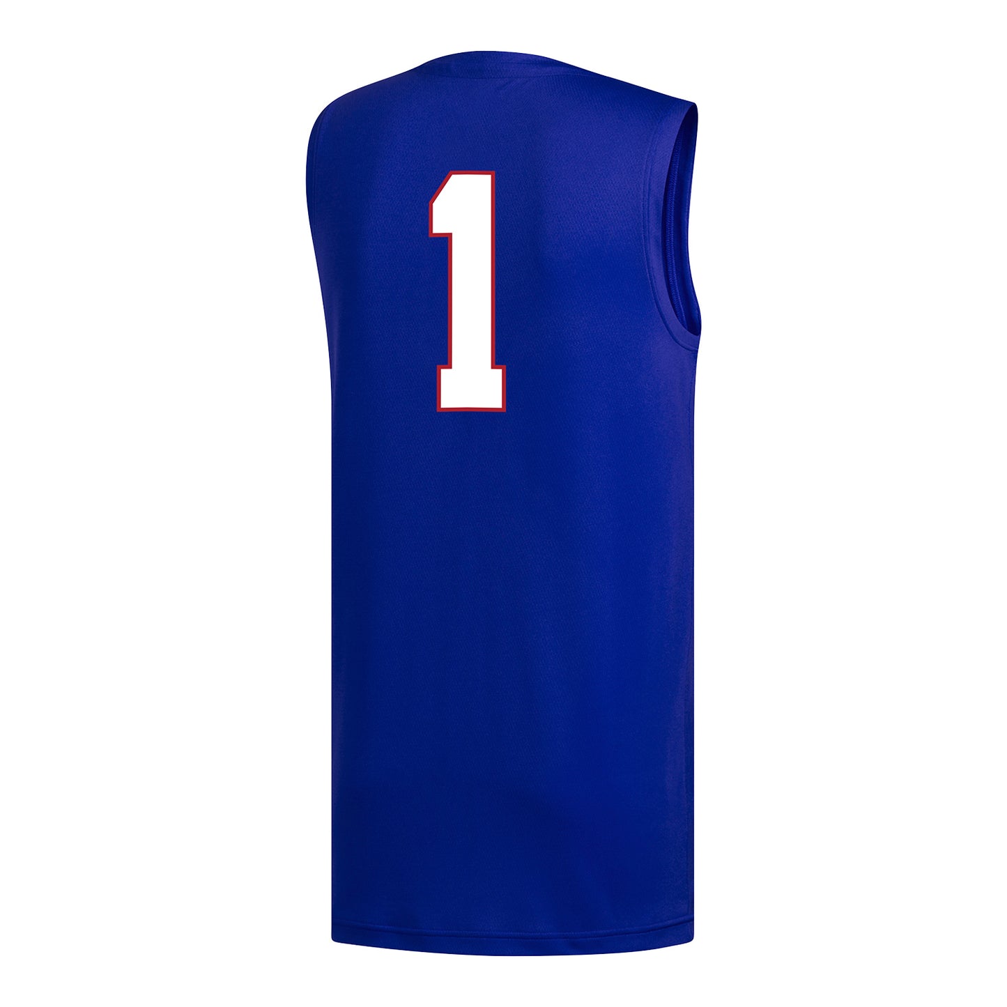 Adidas Kansas Jayhawks Replica #1 Blue Basketball Jersey
