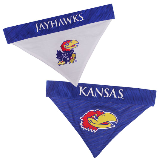 Pets First Kansas Jayhawks Reversible Bandana
