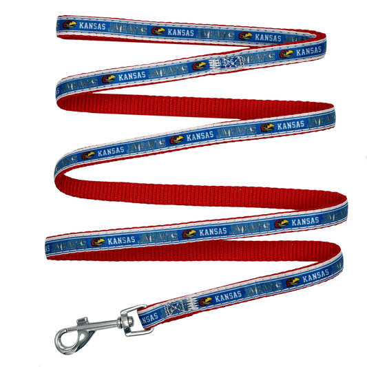 Pets First Kansas Jayhawks Dog Leash