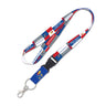 WinCraft Kansas Jayhawks Color Block Buckle Lanyard