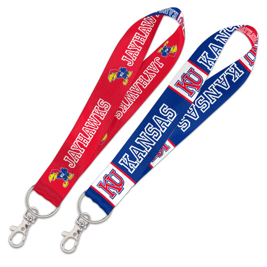WinCraft Kansas Jayhawks Vault Short Loop Lanyard