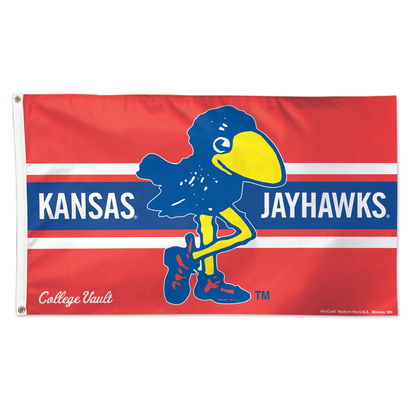 WinCraft Kansas Jayhawks Skinny Legs 3x5 Flag