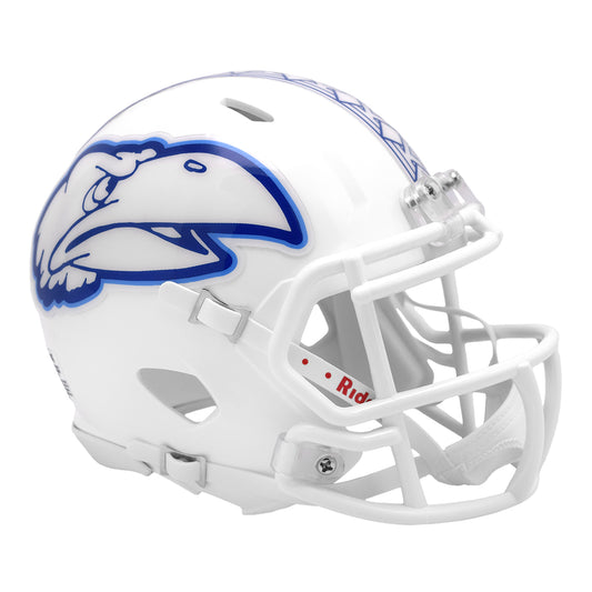 Riddell Kansas Jayhawks White Mini Helmet