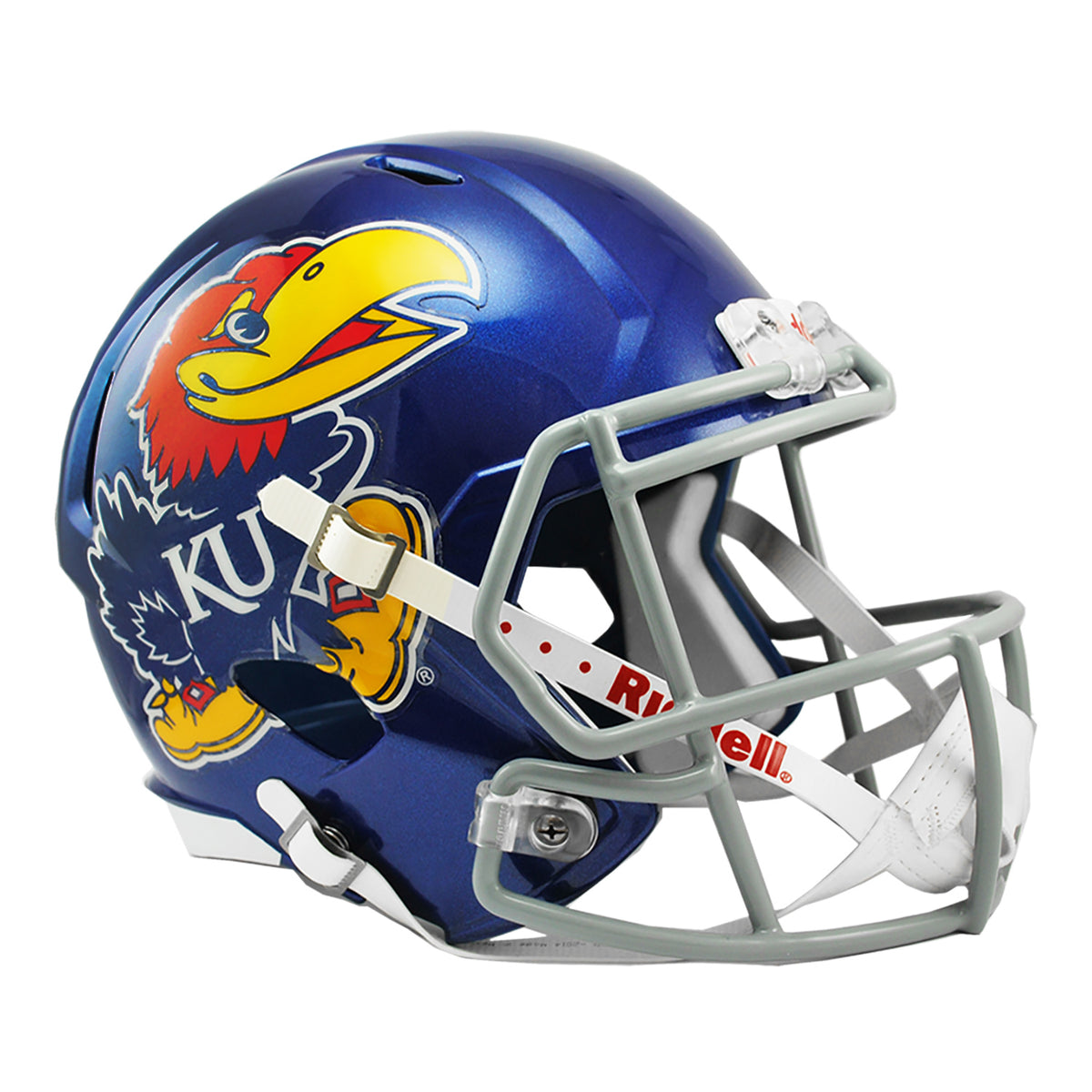 Riddell Kansas Jayhawks Blue Replica Helmet