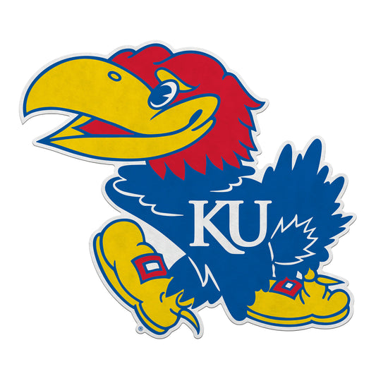 Rico Kansas Jayhawks Primary Jayhawk Shape Cut Pennant