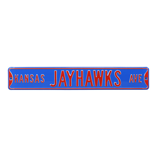 Authentic Street Signs Kansas Jayhawks Avenue 36 in Sign