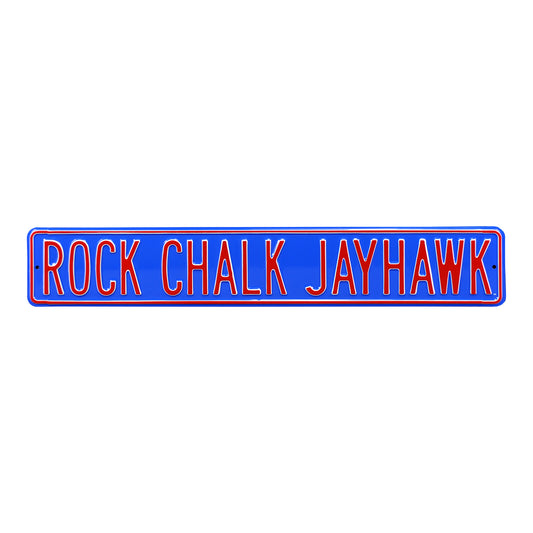 Authentic Street Signs Rock Chalk 36 in Sign