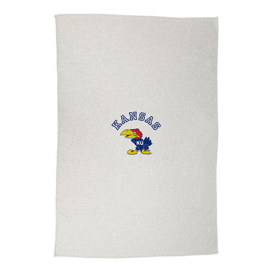 Logo Brands Kansas Jayhawks Vault Sweatshirt Blanket