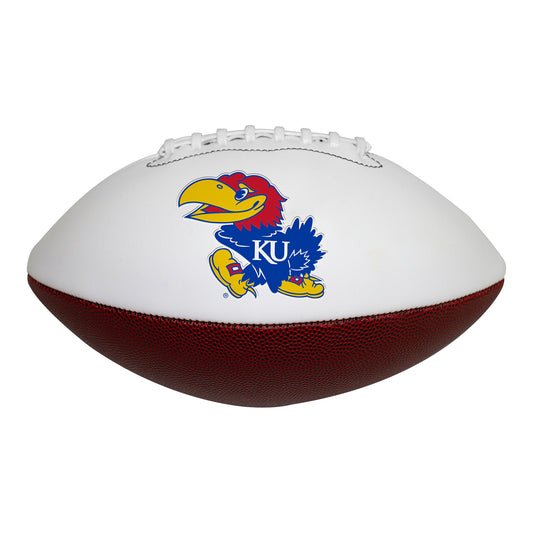 Logo Brands Kansas Jayhawks Autograph Mini Football