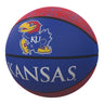 Logo Brands Kansas Jayhawks Rubber Basketball