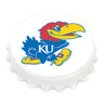 Aminco Kansas Jayhawks Bottle Cap Magnet