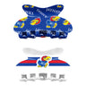 Little Earth Kansas Jayhawks Hair Claw Clips