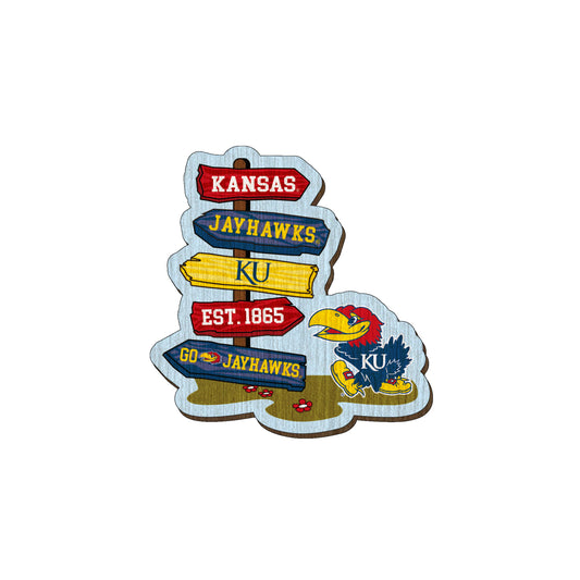 Spirit Kansas Mascot Direction Magnet