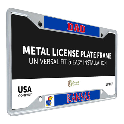Kansas Dad License Plate Frame