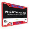 Kansas Rock Chalk License Plate Frame