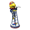 Big Jay Kansas Jayhawks Net Takedown Bobblehead - Front View