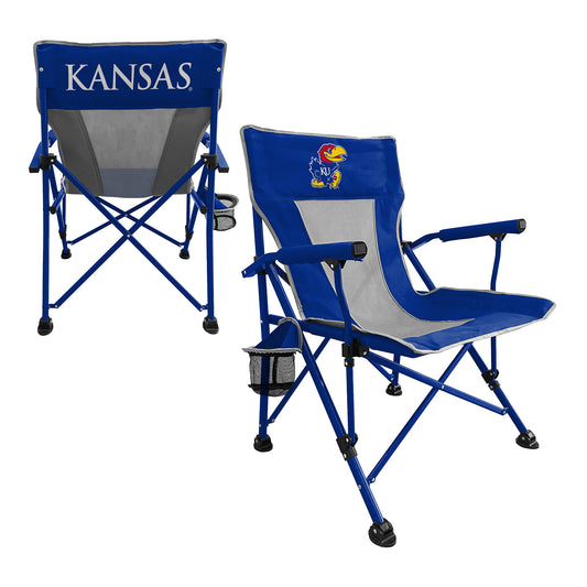 Logo Brands Kansas Hard Arm Chair