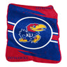 Logo Brands Kansas 60x80 Circle Raschel Blanket