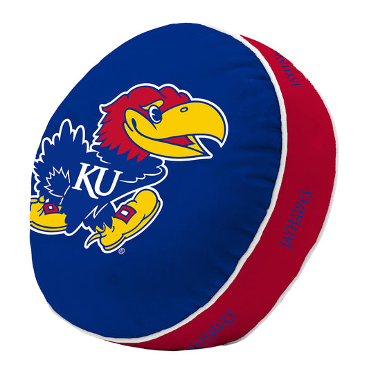 Logo Brands Kansas Puff Pillow