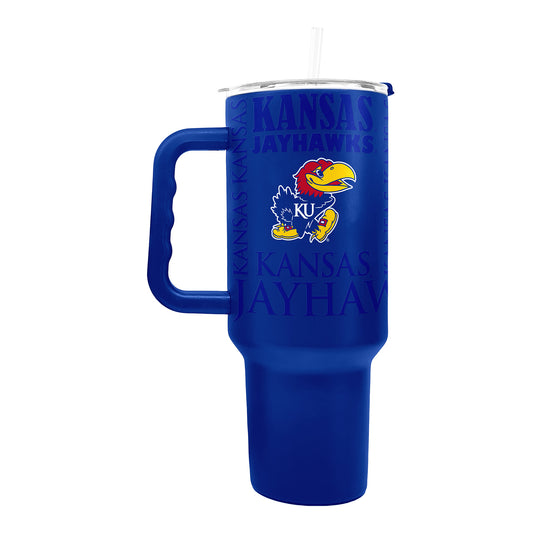 Logo Brands Kansas 40oz Replay Powder Coat Tumbler