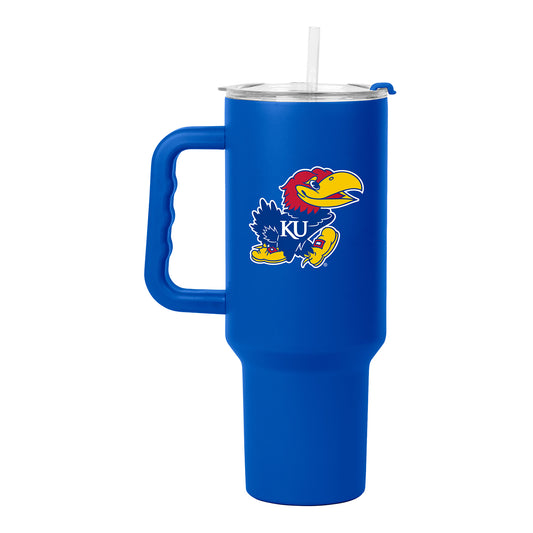 Logo Brands Kansas 40oz Flipside Powder Coat Tumbler