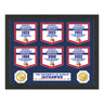 University Of Kansas Basketball Bronze Coin Banner Collection