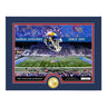 University Of Kansas Bronze Coin Stadium Photo Mint