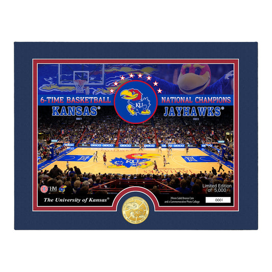 University Of Kansas Bronze Coin Court Photo Mint