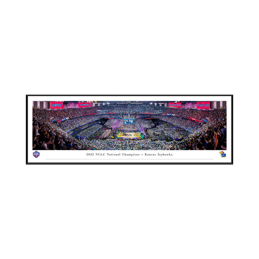 2022 NCAA National Champions - Kansas Jayhawks - Standard Frame