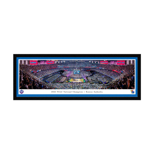 2022 NCAA National Champions - Kansas Jayhawks - Select Frame