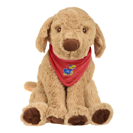 FOCO Kansas Jayhawks Bandana Dog Plush