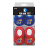 For Bare Feet Kansas Jayhawks Booties 2 Pack